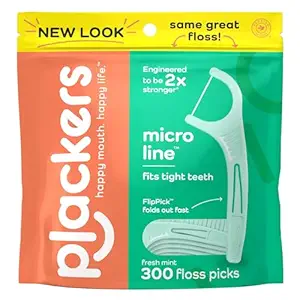 Plackers Micro Line Dental Floss Picks